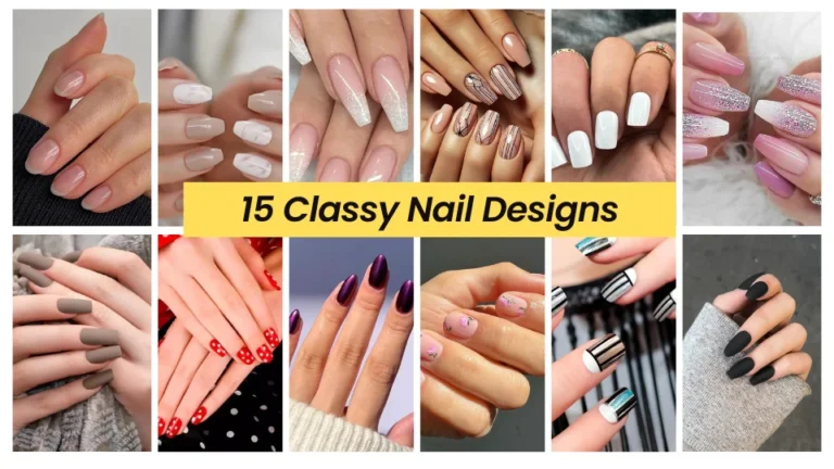 15 Classy Nail Designs