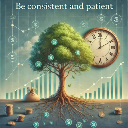 Be Consistent and Patient