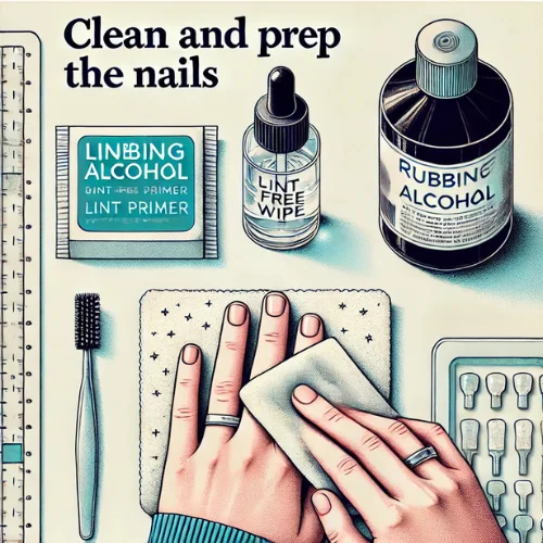 Clean and Prep the Nails