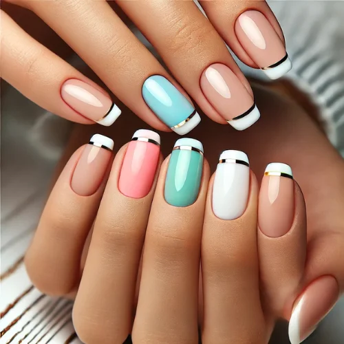 French Manicure Variations