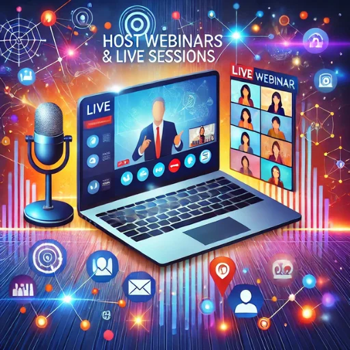 Host Webinars and Live Sessions