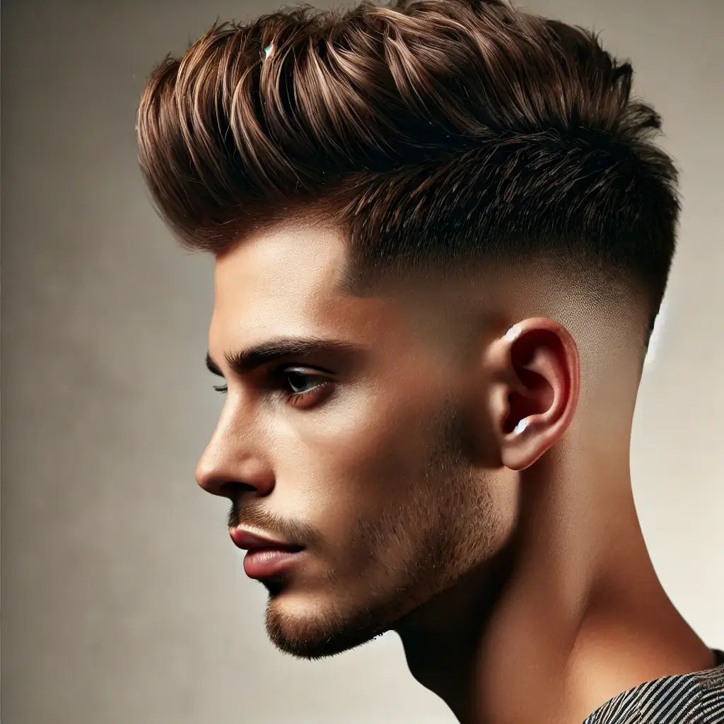 modern high fade haircut