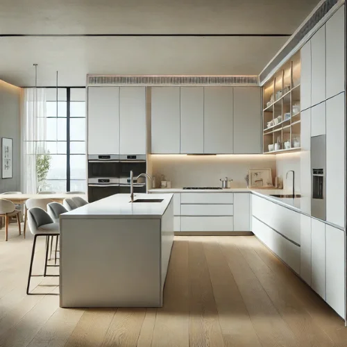 1. Modern Minimalist Kitchens