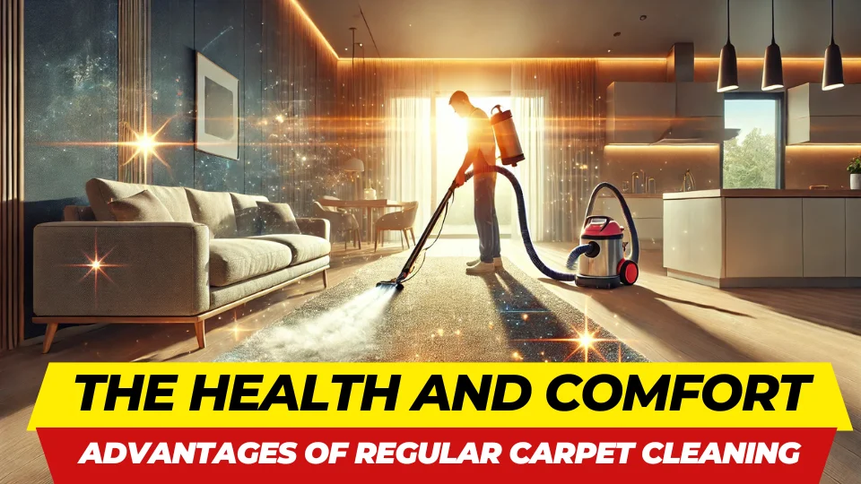 The Health and Comfort Advantages of Regular Carpet Cleaning