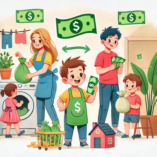 Encourage Earning Their Own Money