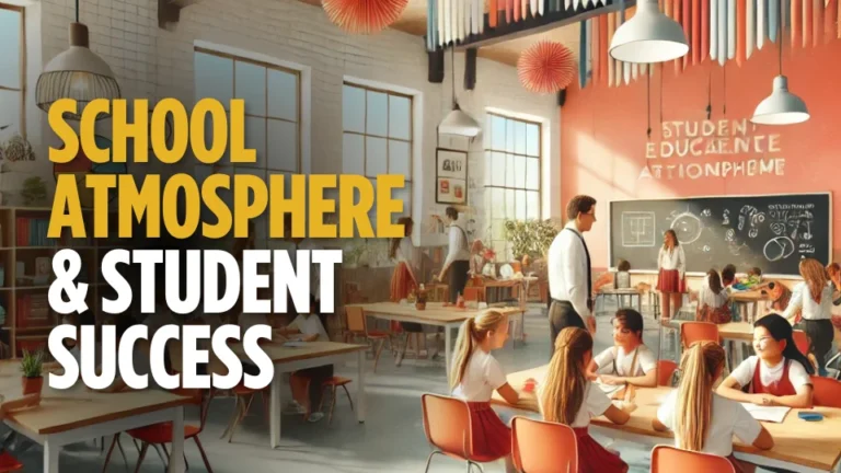 How School Atmosphere Influences Student Success and Achievement