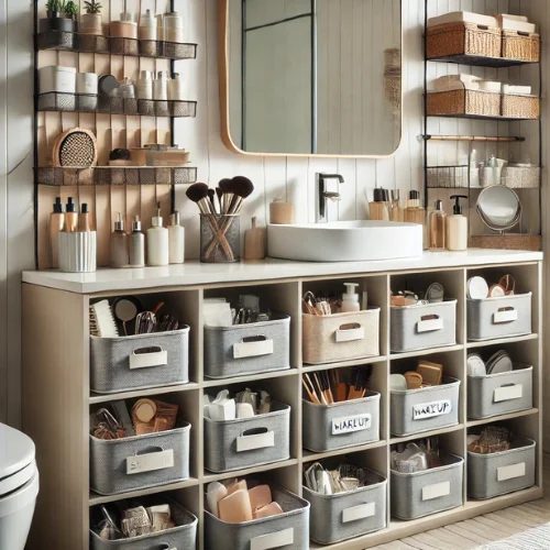 Use Baskets, Bins, and Dividers for Easy Organization