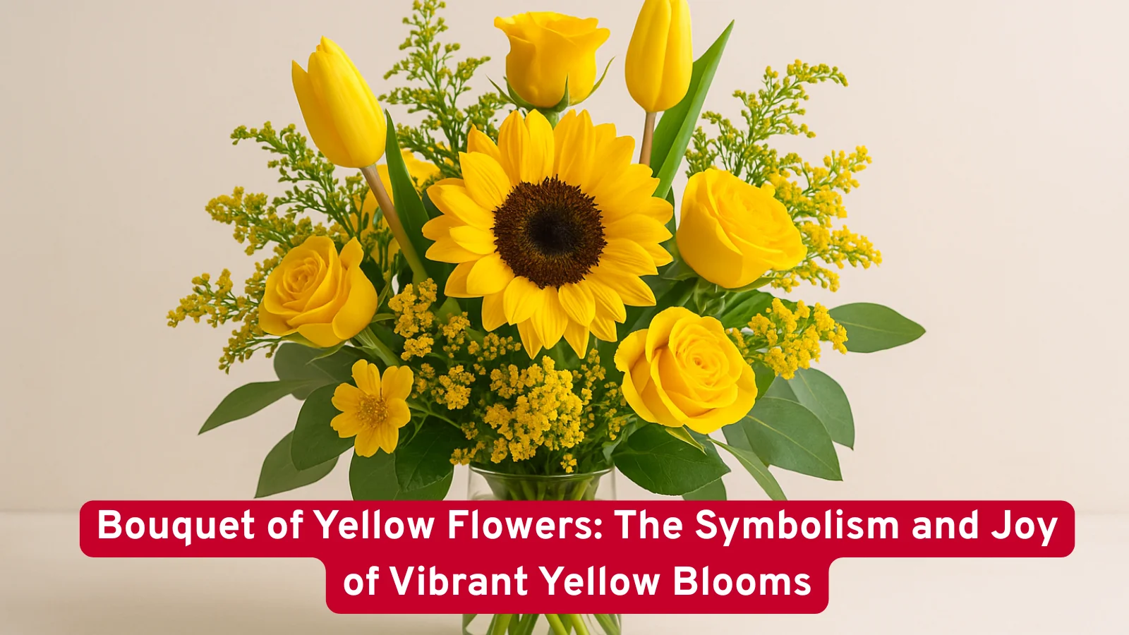 Bouquet of Yellow Flowers The Symbolism and Joy of Vibrant Yellow Blooms