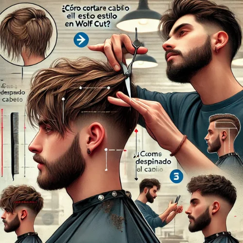 ¿Cómo Cortarse el Cabello en Estilo Wolf Cut?