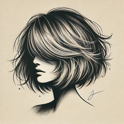 4. Shaggy bob