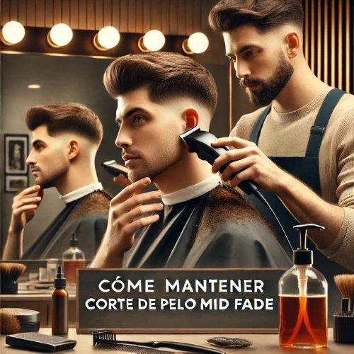 Cómo Mantener un Corte de Pelo Mid Fade