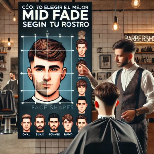 Cómo Elegir el Mejor Mid Fade Según tu Rostro
