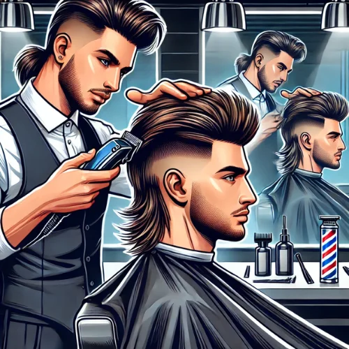 ¿Cómo Mantener un Corte Mullet Fade?