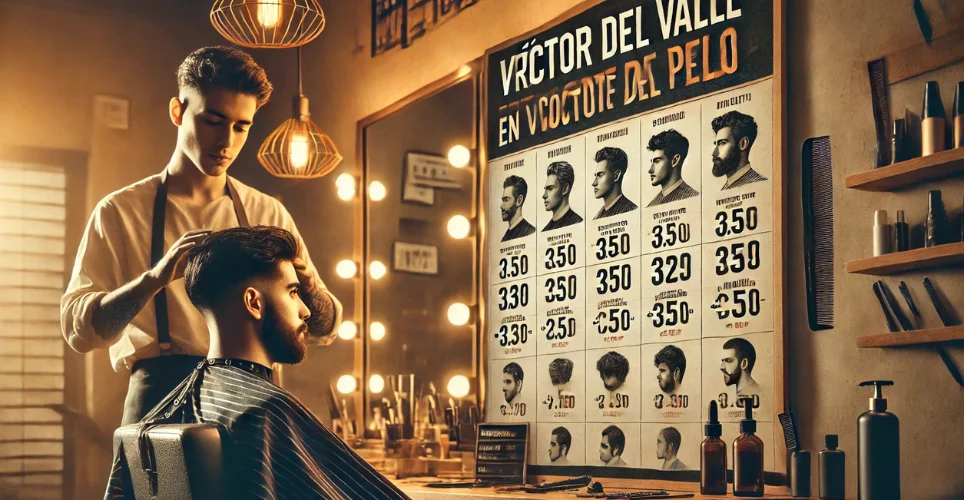 Precio del Corte de Pelo en Víctor del Valle