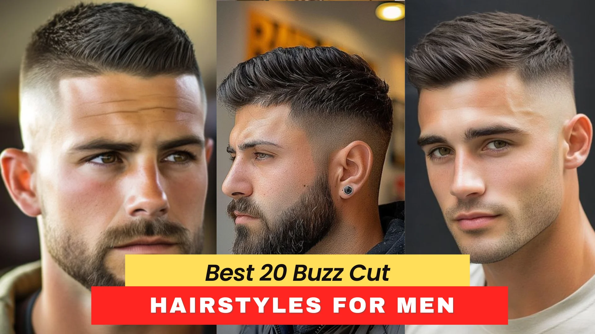 Best 20 Buzz Cut Hairstyles for Men: The Ultimate Guide 2025