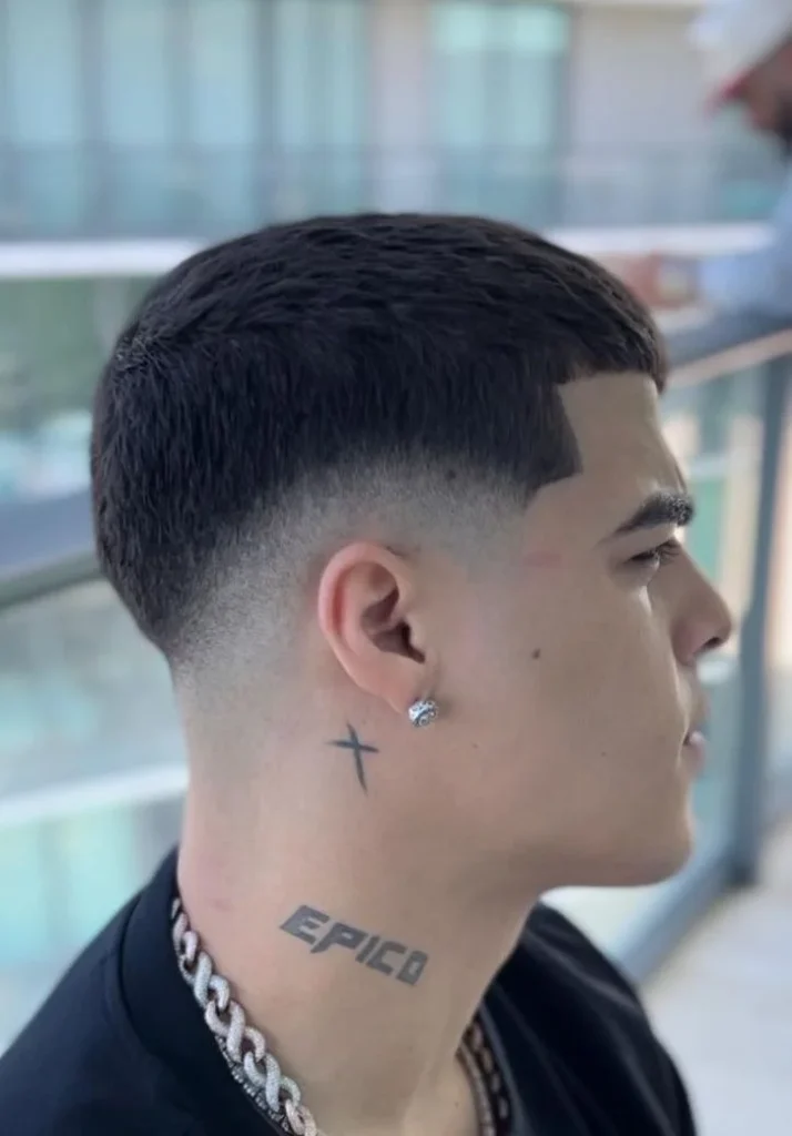 Burst Fade Buzz Cut