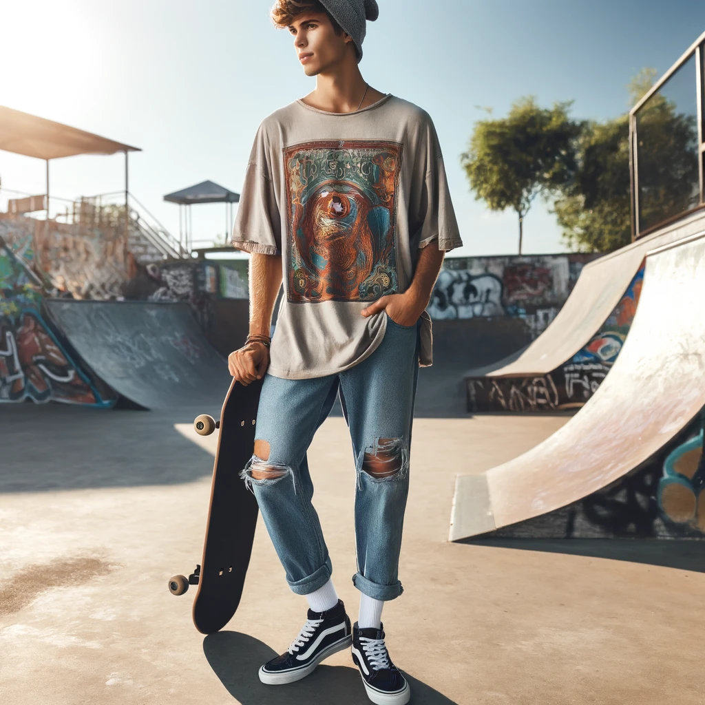 Casual T-Shirts and Graphic Tees for Skater boys