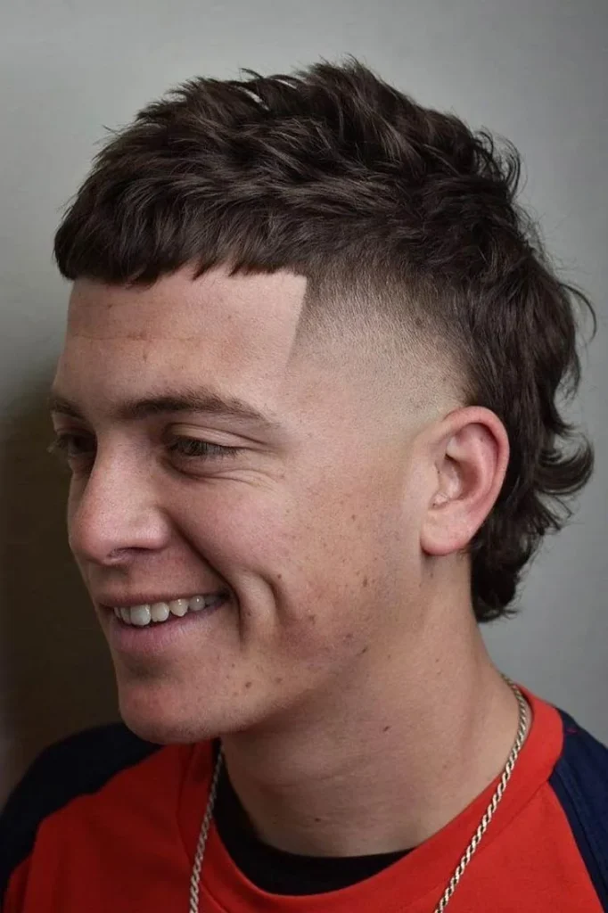 High-Fade Mullet