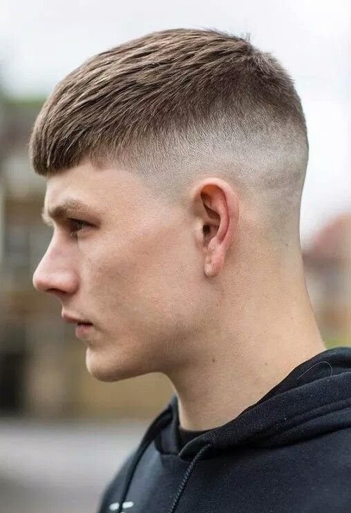 Mid Fade Buzz Cut