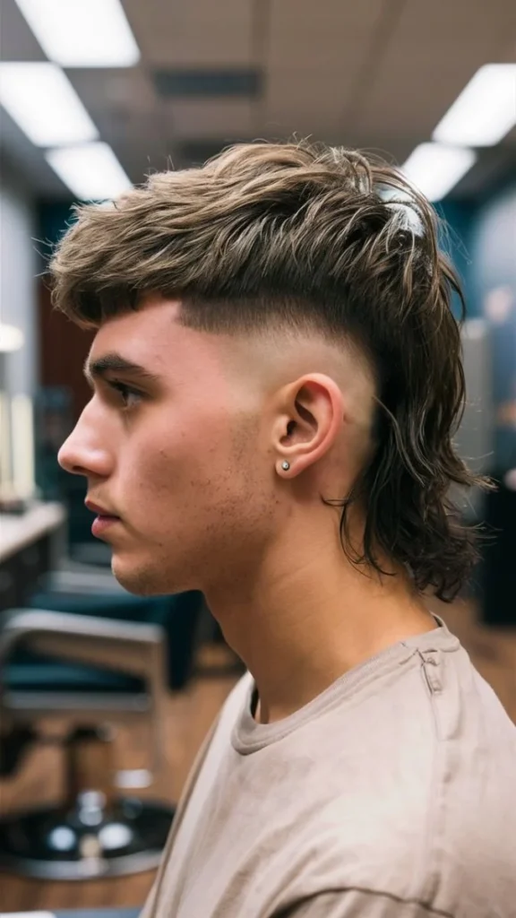 Mid-Fade Mullet