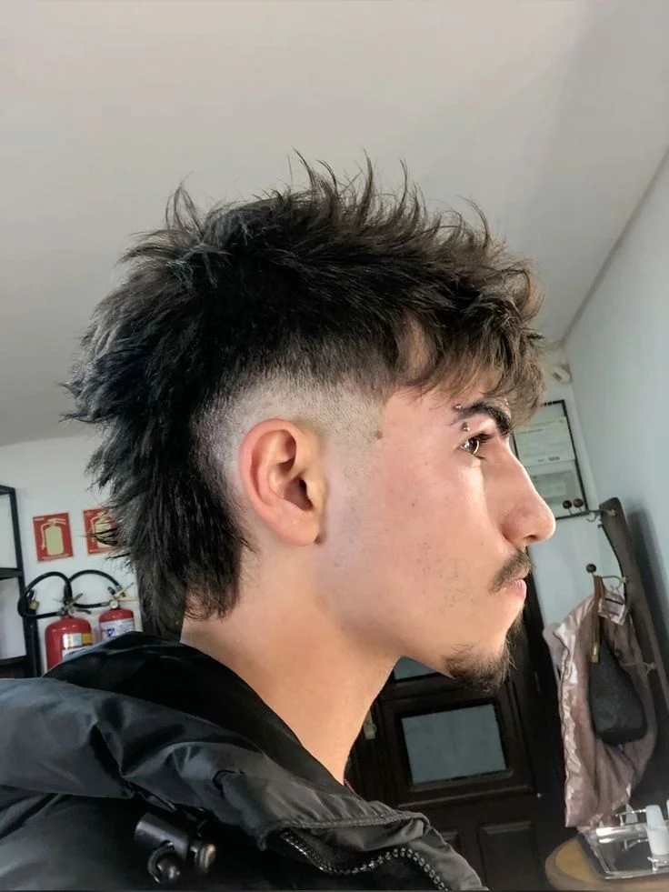 Shag Mullet Fade