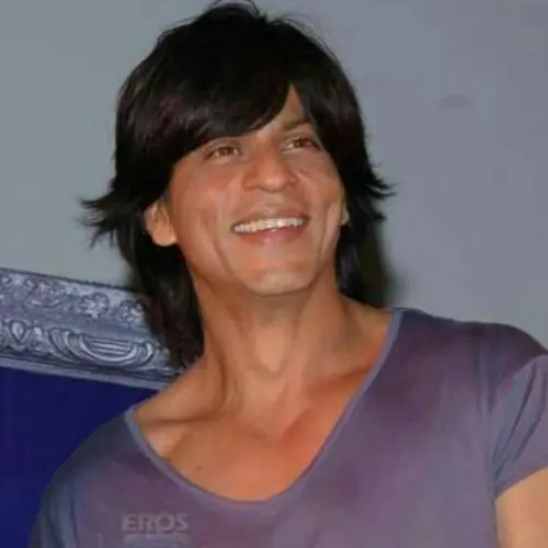 Shah Rukh Khan wolfcut