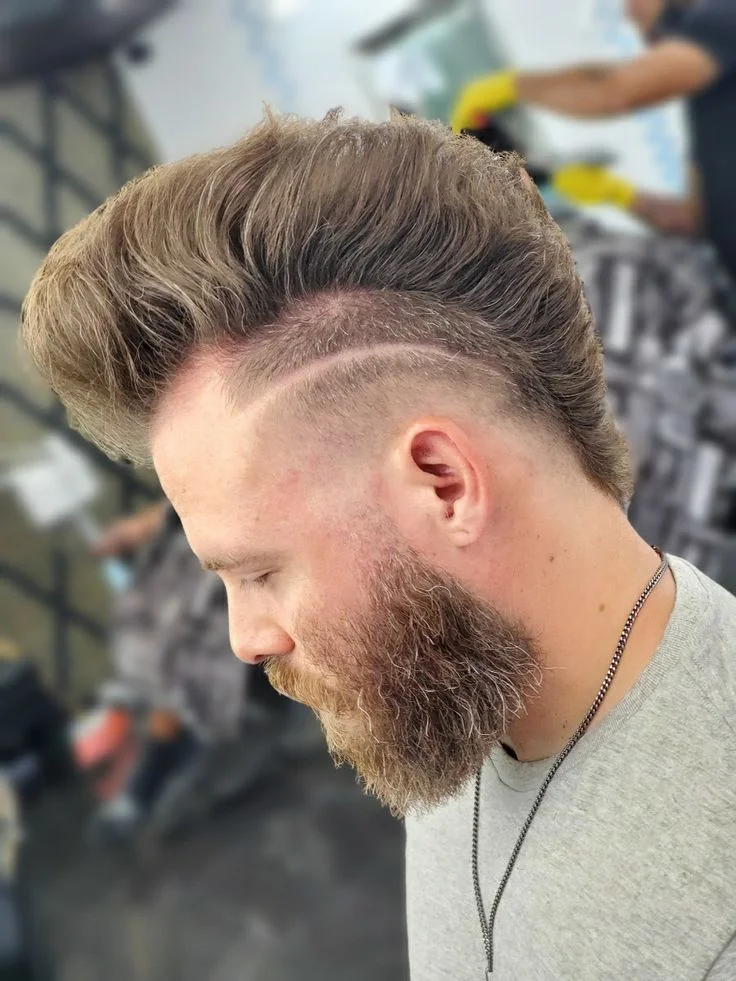 Undercut Mullet Fade