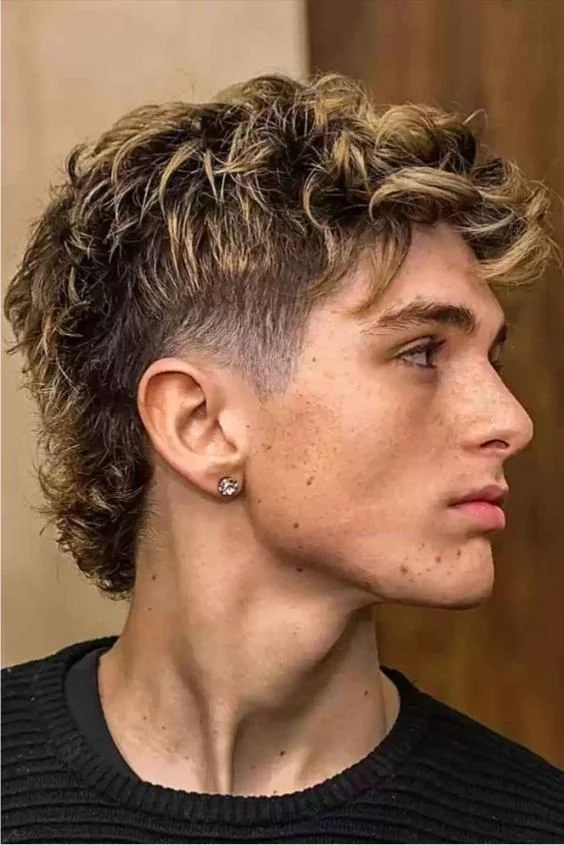 Vintage Mullet Fade